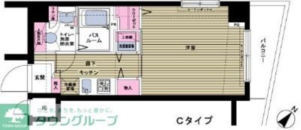 フェニックス日本橋浜町壱番館の物件間取画像